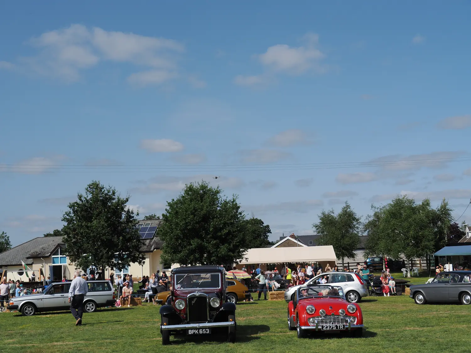 Classic Vehicle Display at Llanarthne Village Show 2025