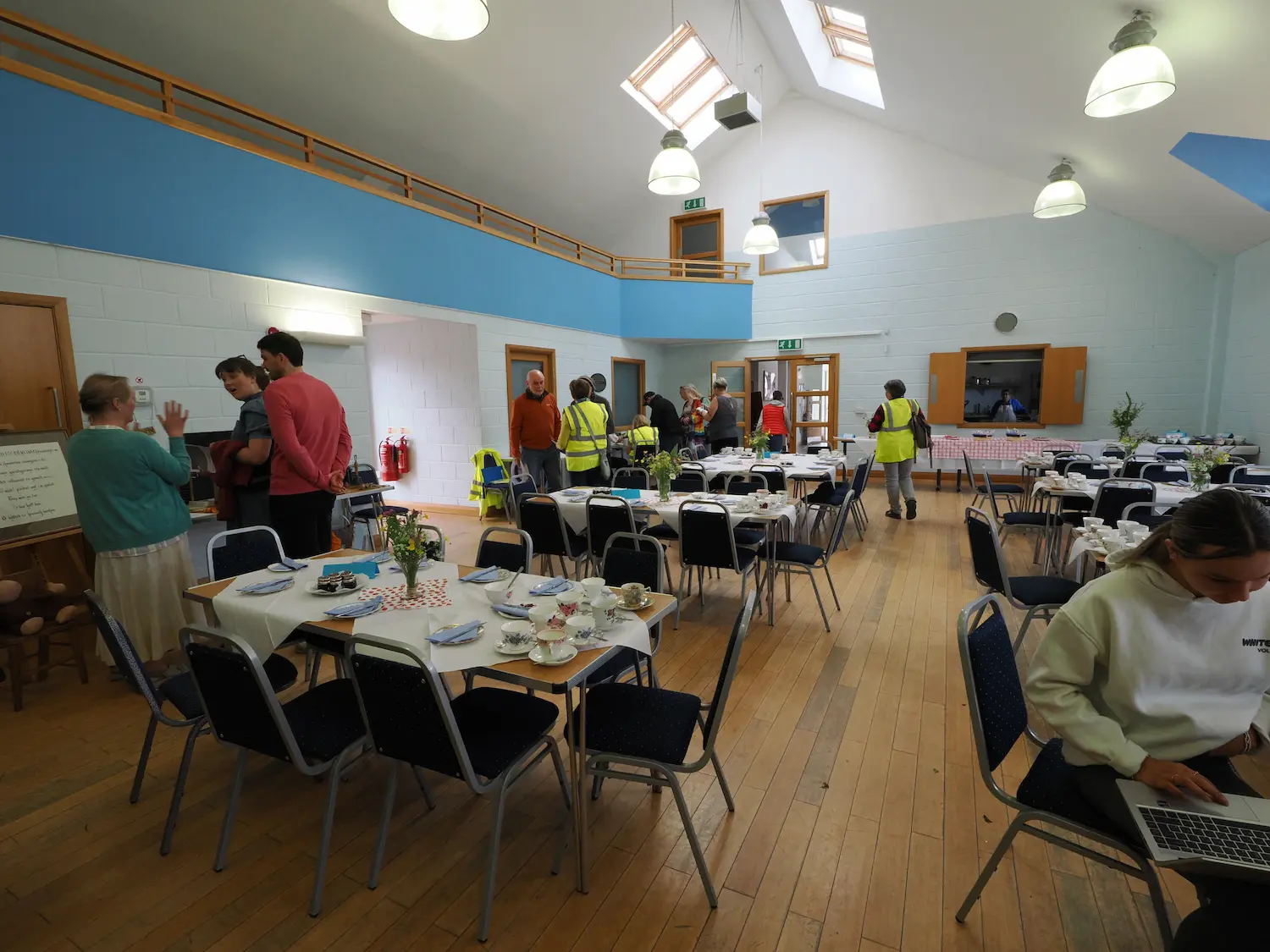 Social Area Inside Neuadd Llanarthne Hall